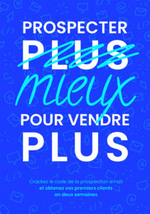 Livre guide Prospection email B2B MYM