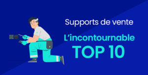 Top 10 des supports de vente commerciaux présentation commerciales vente B2B MYM