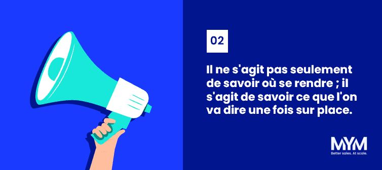 Commercial performant et intègre - Loi n°02 : savoir quoi dire à son prospect